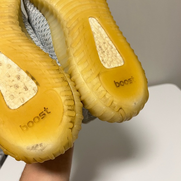 Adidas Yeezy Boost 350 V2 Cloud White Non-Reflective FW3043 US 12 - Picture 9 of 14